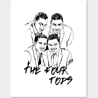 The Four Tops Posters and Art